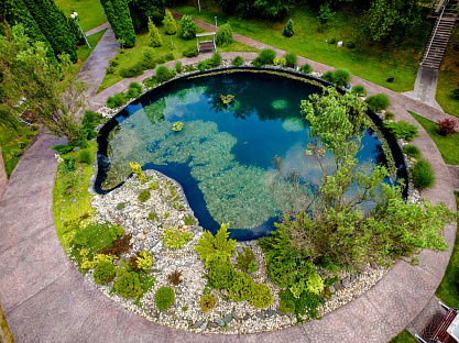 Санаторий «Заря», Кисловодск. Территория